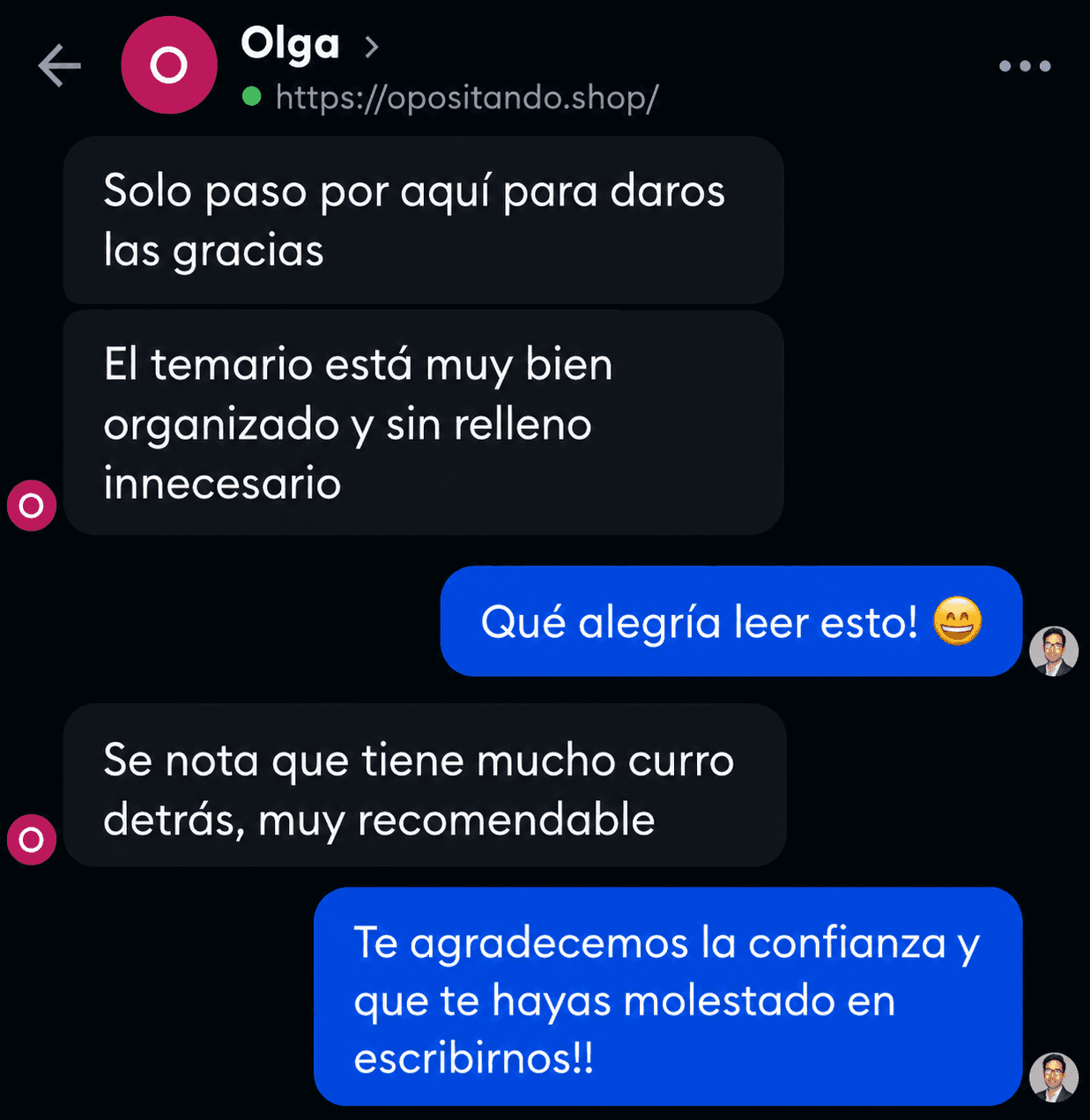 Opinión de Olga