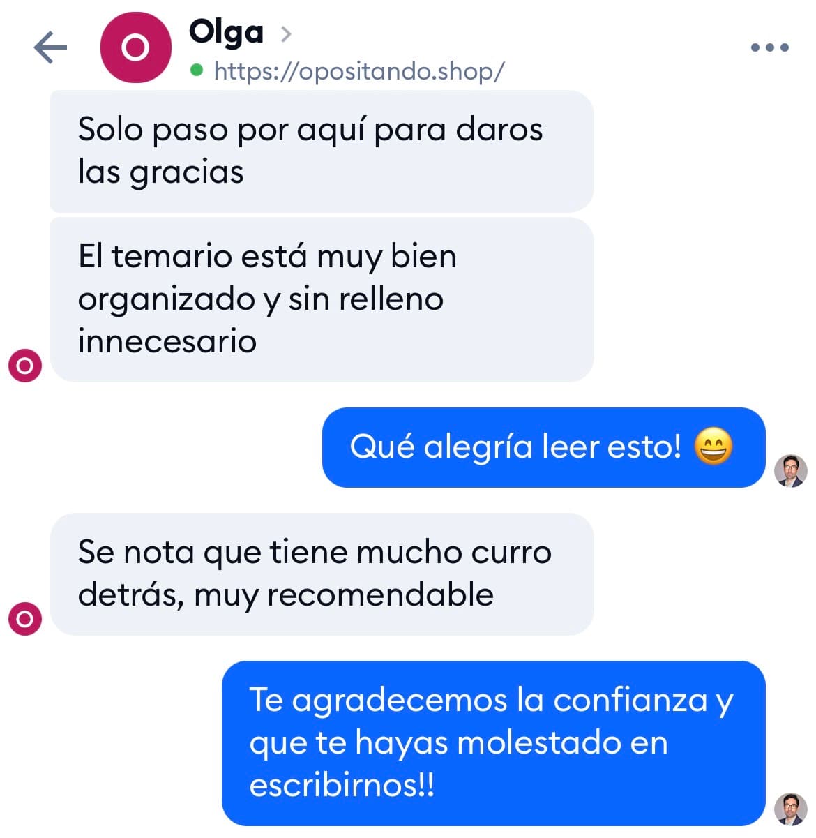 Opinión de Olga