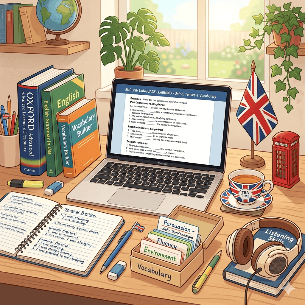 Temario Oficial de Inglés (EOI)