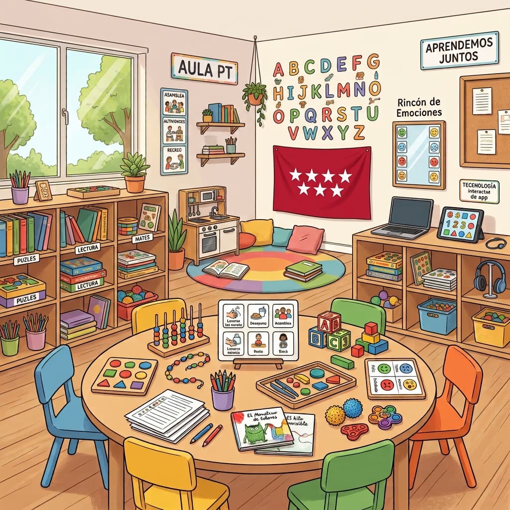 Temario oficial de Pedagogía Terapéutica - Madrid
