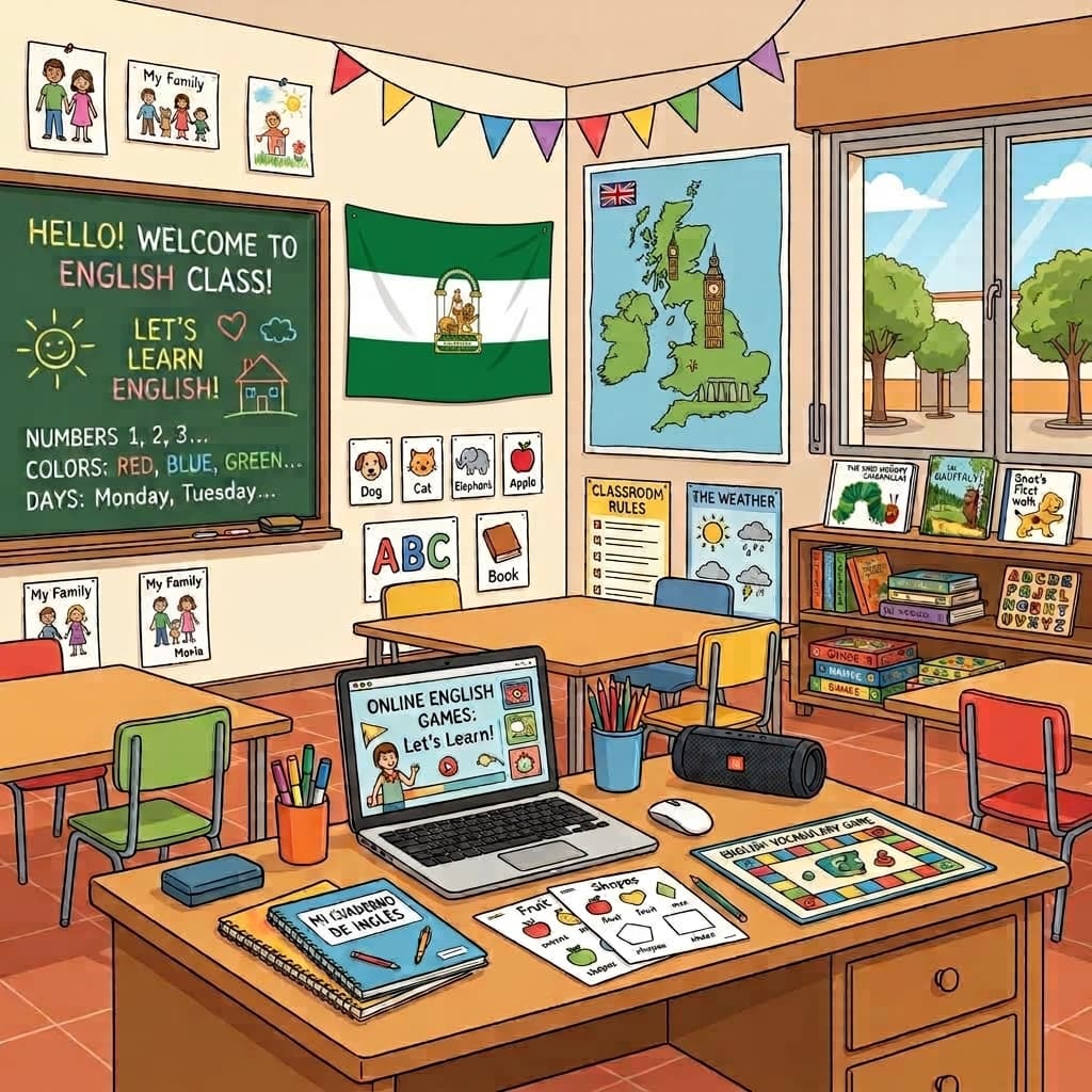 Temario oficial de Inglés (Maestros) - Andalucía