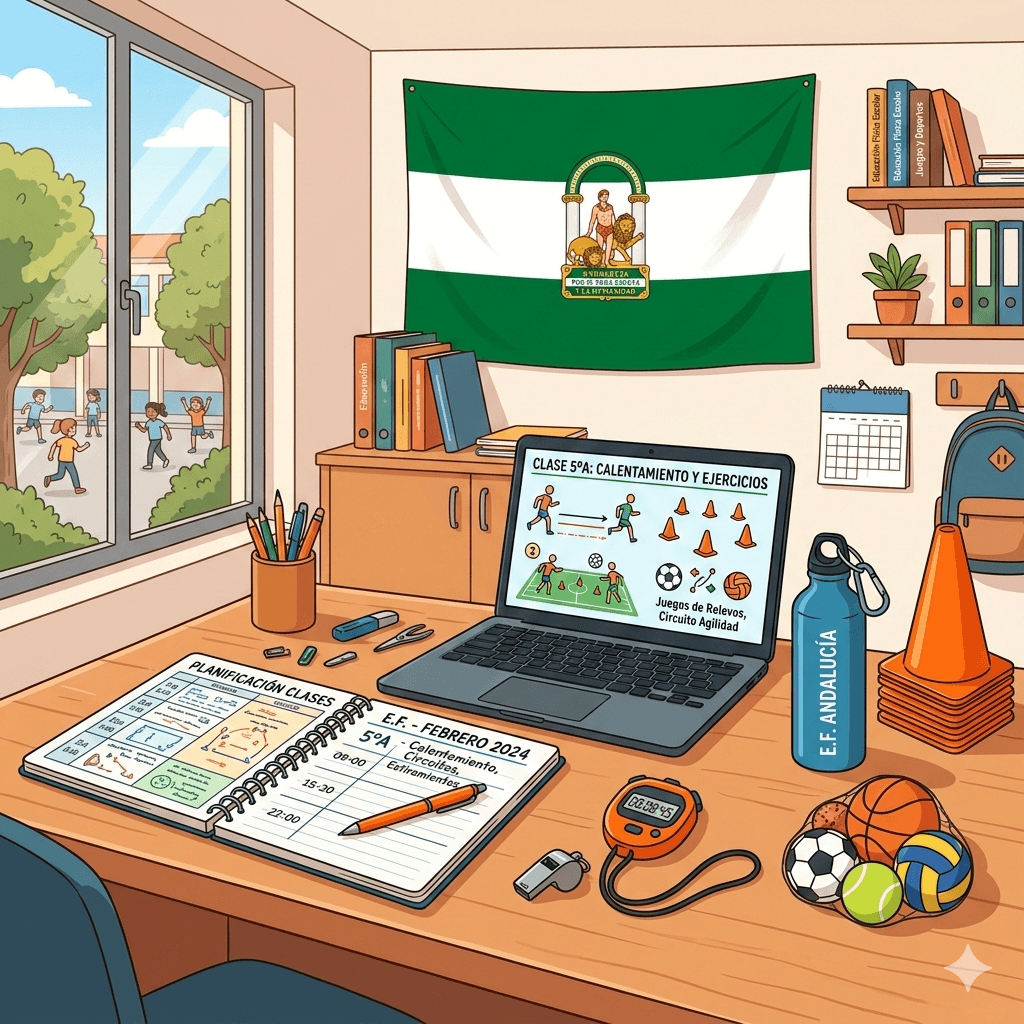 Temario oficial de Educación Física (Maestros) - Andalucía