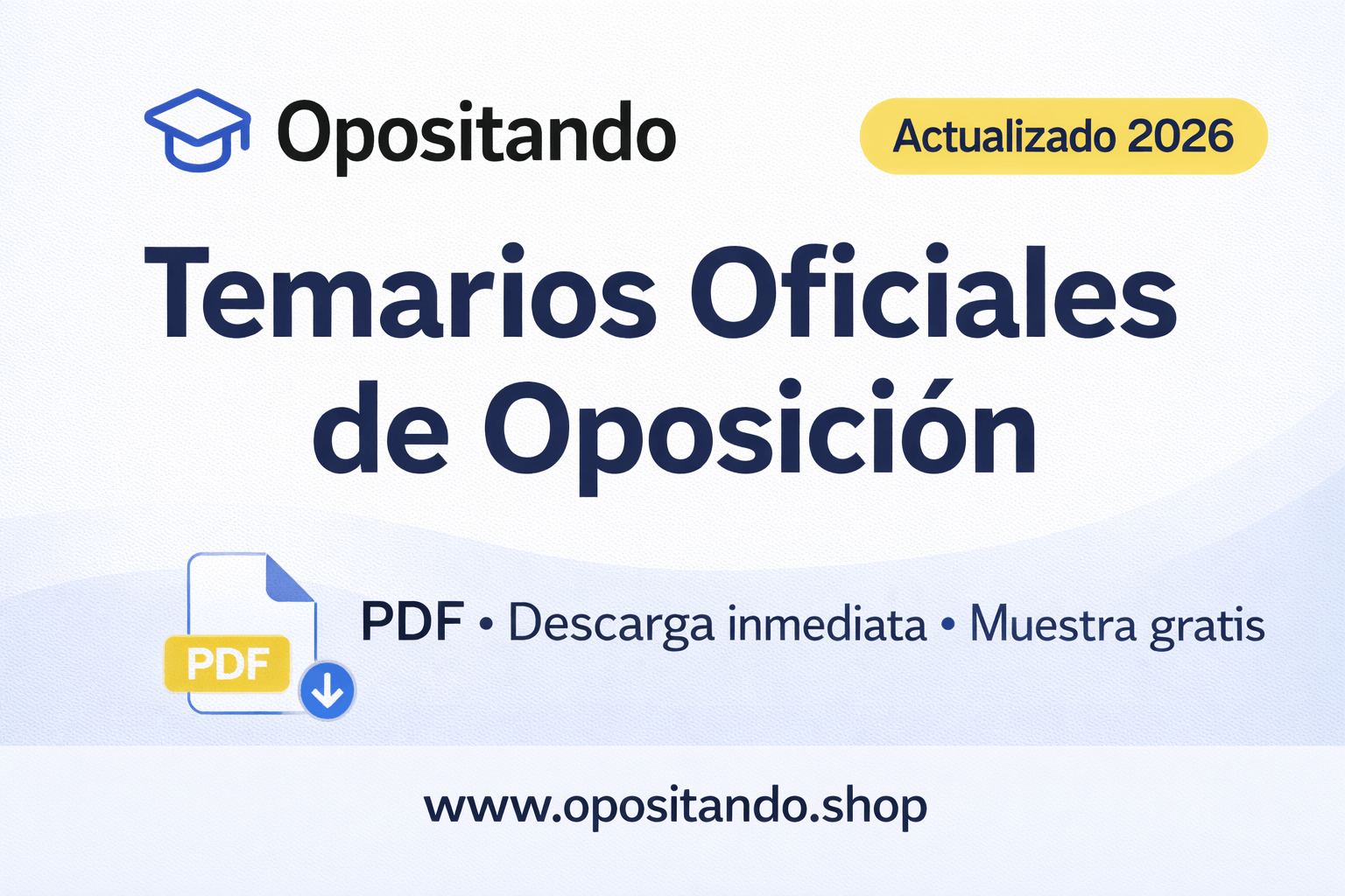 Temario Oposiciones Formación y Orientación Laboral 2026 | PDF | Opositando